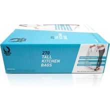 Hippo Sak - Tall Kitchen Garbage Bags with Ergonomic Handles - 13 Gallon Trash B