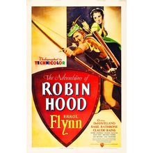 THE ADVENTURES OF ROBIN HOOD (1938) 2 Poster Canvas Movie Film Print A0 A1 A2 A3