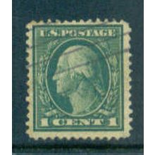 Used 405 1c George Washington Fine M06138