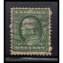 Used 331 1c Benjamin Franklin Fine K2616