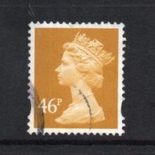 Elizabeth II - 2005 - 46p Yellow, Elliptical Definitive, Used