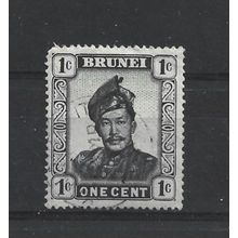 Brunei.SG100 1c Sultan Omar Ali Saifuddin.Fine Used.Aug25o