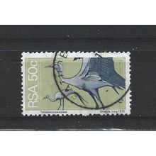 SouthAfrica.SG362 50c Stanley Cranes.Fine Used.Sep25e