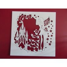 5 x Tattered Lace Die Cuts Fairy Castle Tapestry