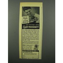 1946 Oster Massagett Massage Instrument Ad - Thousands