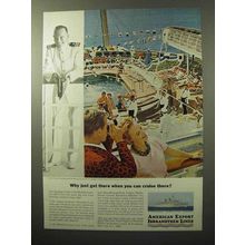 1964 American Export Isbrandtsen Lines Cruise Ad