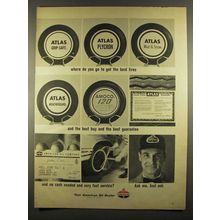 1964 American Oil Ad - Get the Best Tires