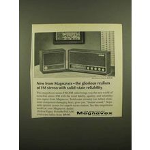 1965 Magnavox Ad - The Pioneer, FM 33 Radio