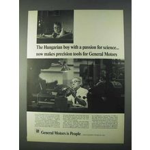 1966 General Motors Ad - Boy With a Passion For Science
