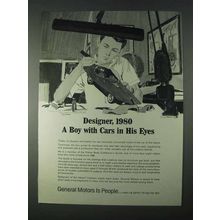 1966 General Motors Ad - A Boy With Cars in His Eyes