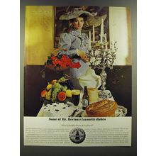 1964 Mackeson Stout Ad - Some of Mr. Beeton's favourite dishes