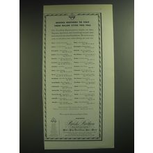 1974 Brooks Brothers Clothing Ad - Brooks Brothers to visit these major cities
