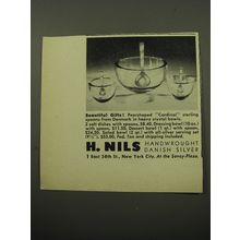 1950 H. Nils Cardinal Spoons and Bowls Advertisement - Beautiful Gifts!