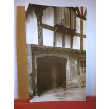 15th C. DOORWAY, LACOCK, WILTSHIRE unused antique postcard by Antona cards. =