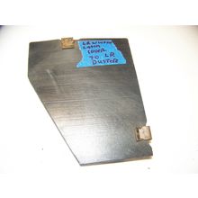 1970 PLYMOUTH DUSTER LH REAR WINDOW LATCH COVER OEM BLACK