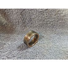 1977 Kennedy Half Dollars size 9 1/2 coin ring handmade mixed metals