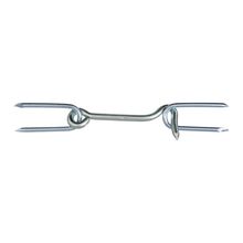 4" Zinc Plated Gate Hook w/Staples