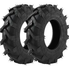 AR-PRO (2-Pack) 4.80/4.00-8 Tubeless Tires – 4PR 16-Inch Tractor Tread Replaceme