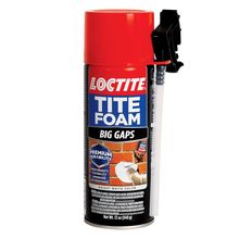 Loctite Tite Foam Big Gaps Spray Foam Sealant, Polyurethane Expanding Foam Insul