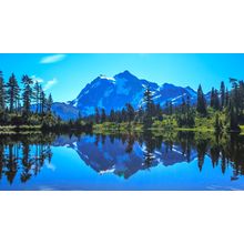 Mount Shuksan landscape Poster Canvas Movie Film Print A0 A1 A2 A3 A4 A5 A6 Art