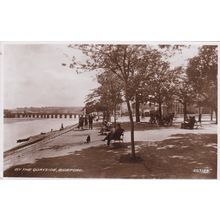 ED 284 BIDEFORD -BY THE QUAYSIDE . RP POSTCARD
