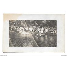 Postcard USA swimming competition 1900s-1910s ? unknown location unposted