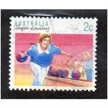 AUS 1989 2c 'SPORTS - 10 PIN BOWLING' FINE USED (EBID28-931)