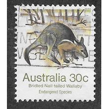 AUS 1981 30c 'WILDLIFE- WALLABY' FINE USED (EBID60-025)