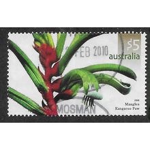 AUS 2006 $5.00 'MANGLES KANGAROO PAW' FINE USED (EBID68-434)