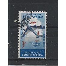 SouthAfrica.50th Anniv of First South African Aerial Post stamp.Fine Used.Aug25b