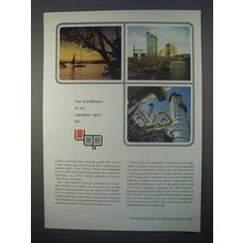 1966 Universal Oil Products UOP Ad - The Caribbean