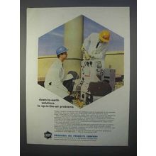 1966 Universal Oil Products UOP Ad - Down-to-Earth