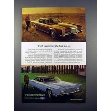 1971 Lincoln Continental Mark III & Continental Car Ad!