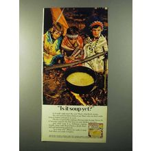 1971 Lipton Noodle Soup Ad - Is it Soup Yet?