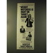 1976 Weight Watchers Ad - Right On Target Again