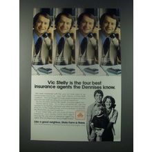 1978 State Farm Insurance Ad - Vic Stelly