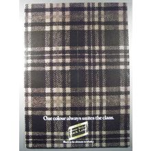 1979 Johnnie Walker Black Scotch Ad - Unites The Clans