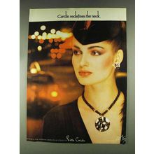 1979 Pierre Cardin Jewelry Ad - Redefines the Neck