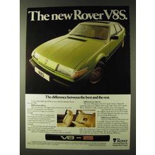 1979 Rover V8S Ad - The Best and The Rest