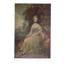 MRS. ROBINSON (Perdita) by Gainsborough unused postcard Wallace collection /