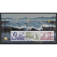 AUS 1999 'AUSTRALIA 99' M/S (PART 1 OF A 2 PART SET) FINE USED (EBID60-837XLb)