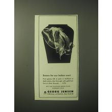 1948 Georg Jensen Scarf Ad - Encore for our Indian scarf