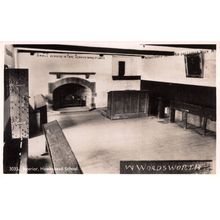 William Wordsworth Hawkshead School Real Photo Postcard
