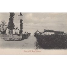 Duton Hill Great Easton Dunmow Pub Antique Postcard