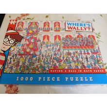 1000 piece jigsaw puzzle Wheres Wally HAVING AB BALL IN GAYE PAREE new