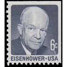 1393 6c Dwight Eisenhower Fine MNH Dry Gum BPS TR V4632