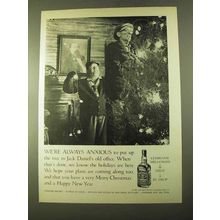 1970 Jack Daniel's Whiskey Ad - We're Always Anxious