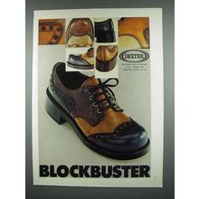 1973 Dexter Shoes Ad - Blockbuster