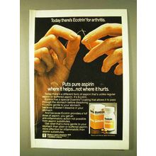 1979 Ecotrin for Arthritis Ad - Today