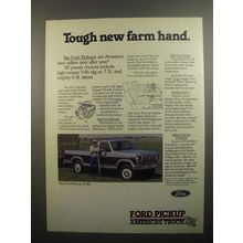 1985 Ford Pickups Ad - New Farm Hand